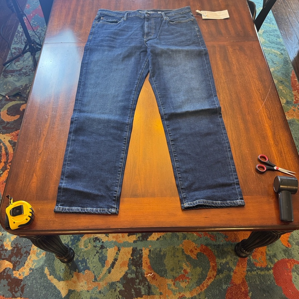 Amazon Essentials Triple Pack Black Tees NWT - image 3